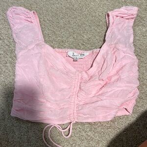 Isabelle’s cabinet pink top | size small